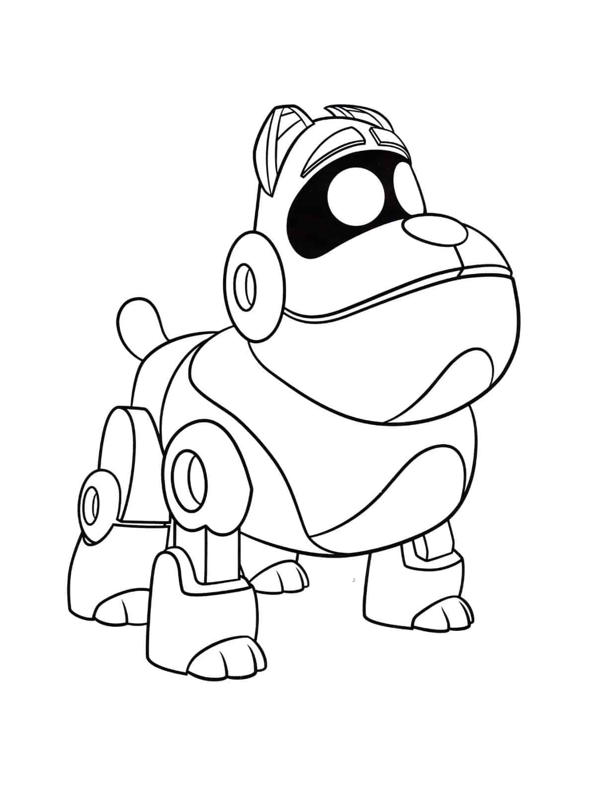 Free Printable Robot Coloring Pages