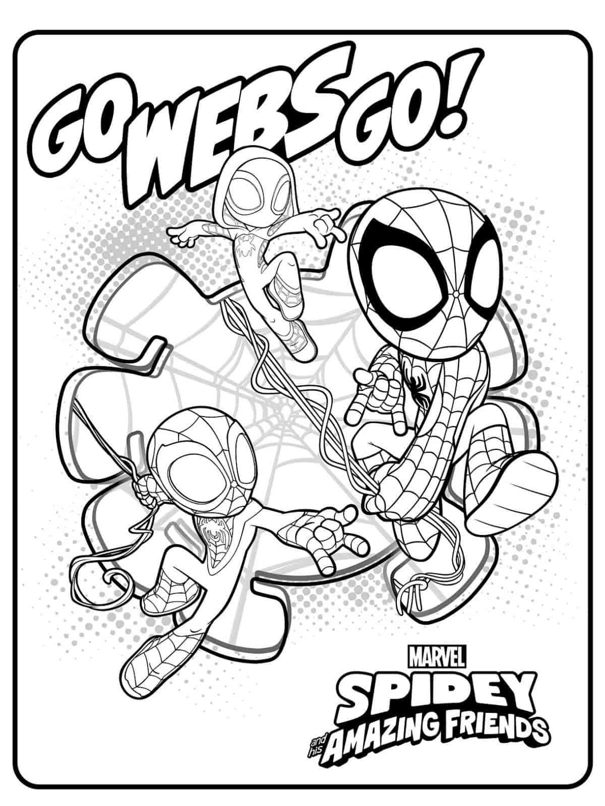 Free Spidey And His Amazing Friends Coloring Pages