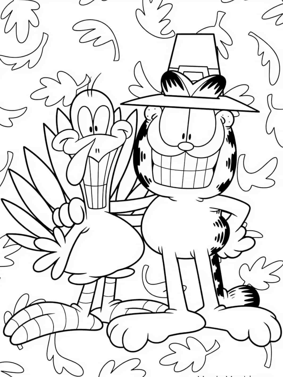 Free Thanksgiving Coloring Printables For Kids