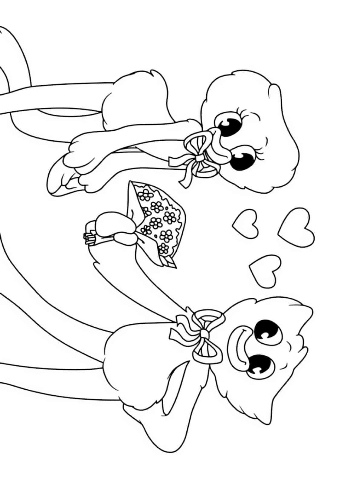 Fun Kissy Missy Coloring Pages For Toddlers