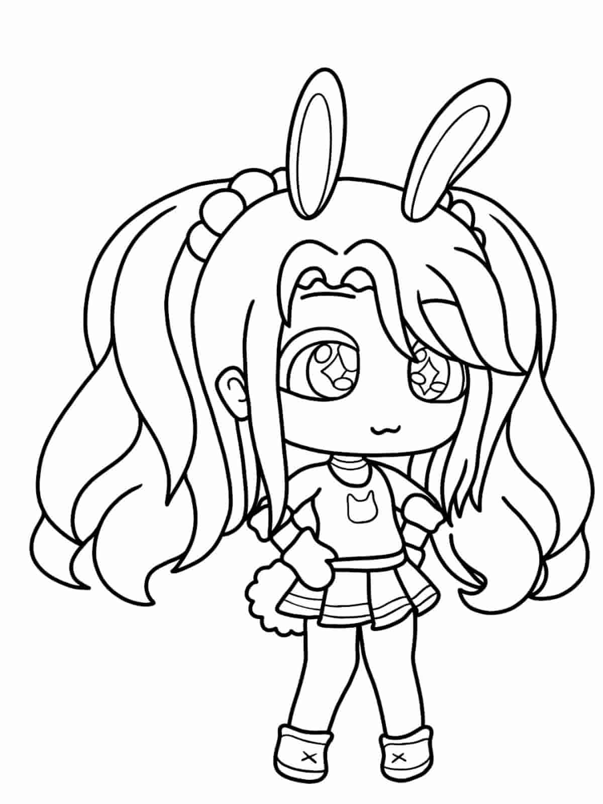 Gacha Life Boys Coloring Pages