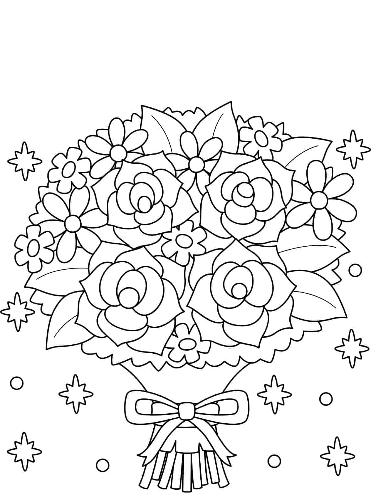 Get Well Soon Garden Coloring Pages