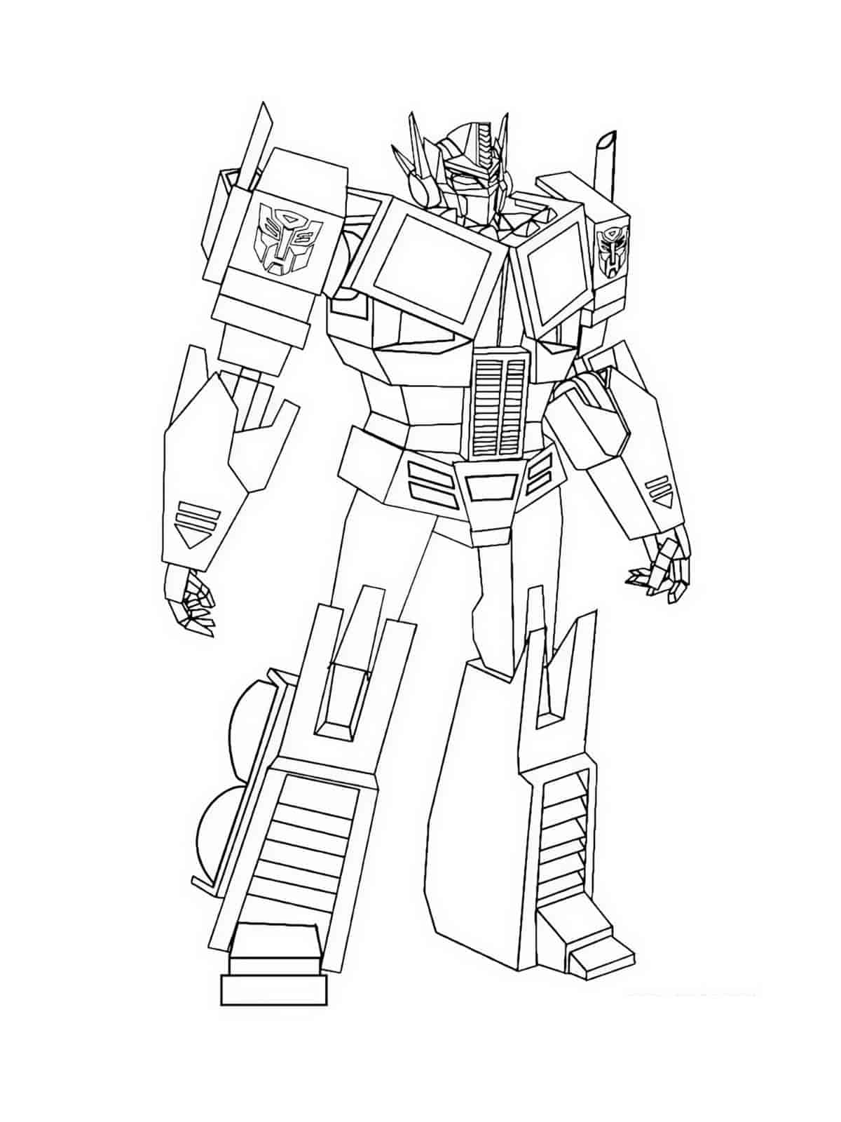 Ironhide Military Vehicle Mode Coloring Pages