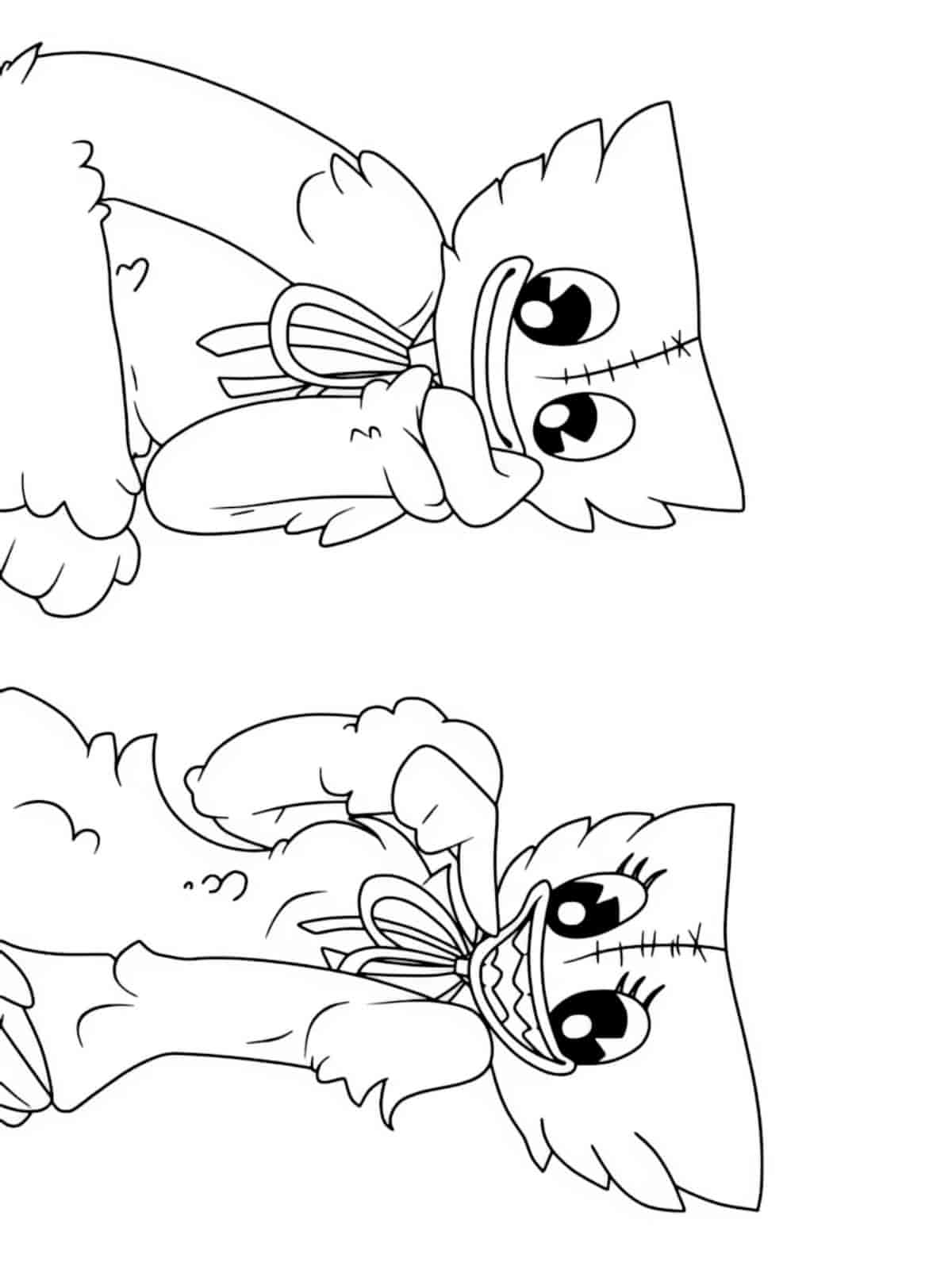 Kissy Missy Coloring Page Pdf