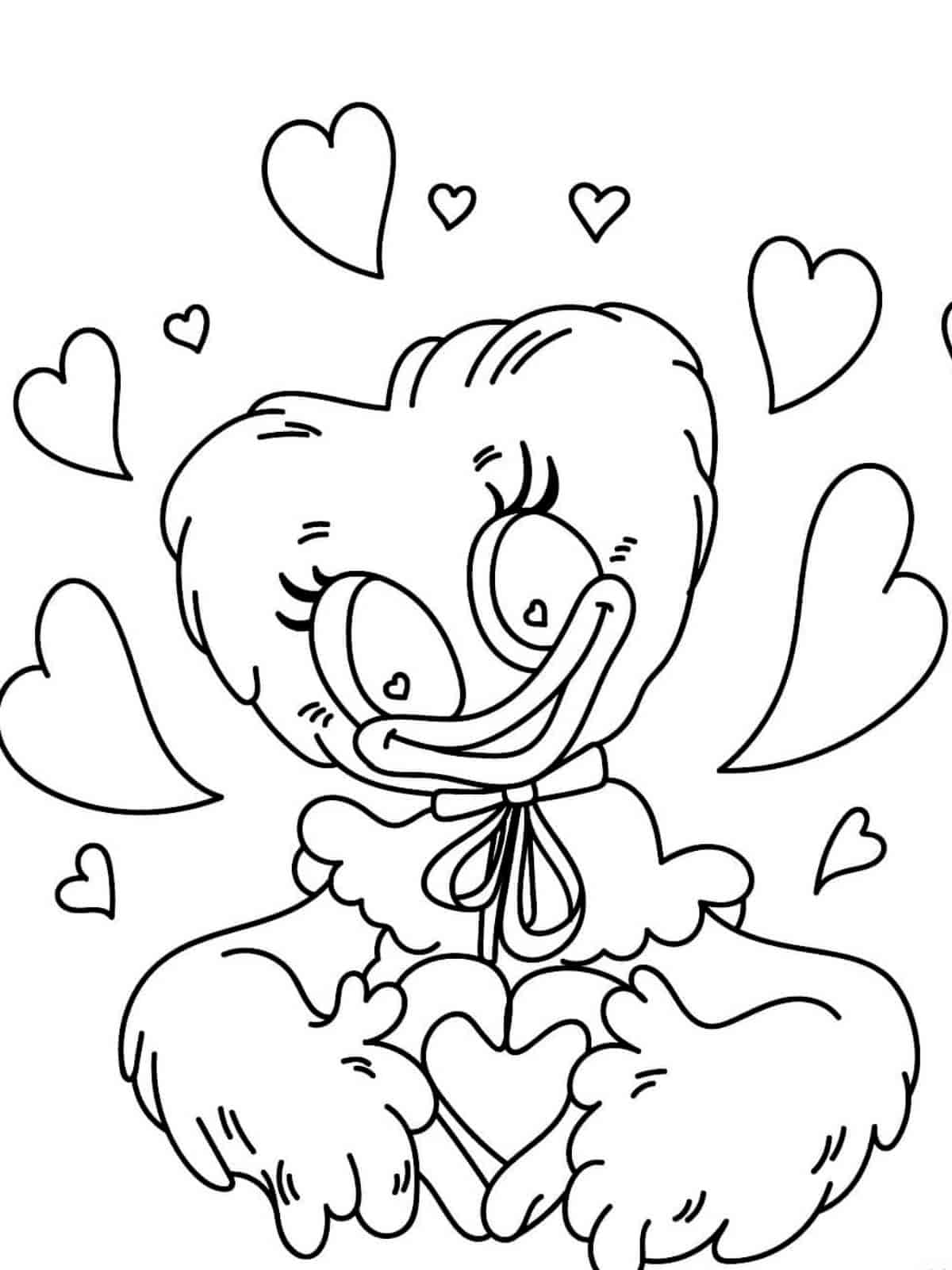 Kissy Missy Coloring Pages For Kindergarten