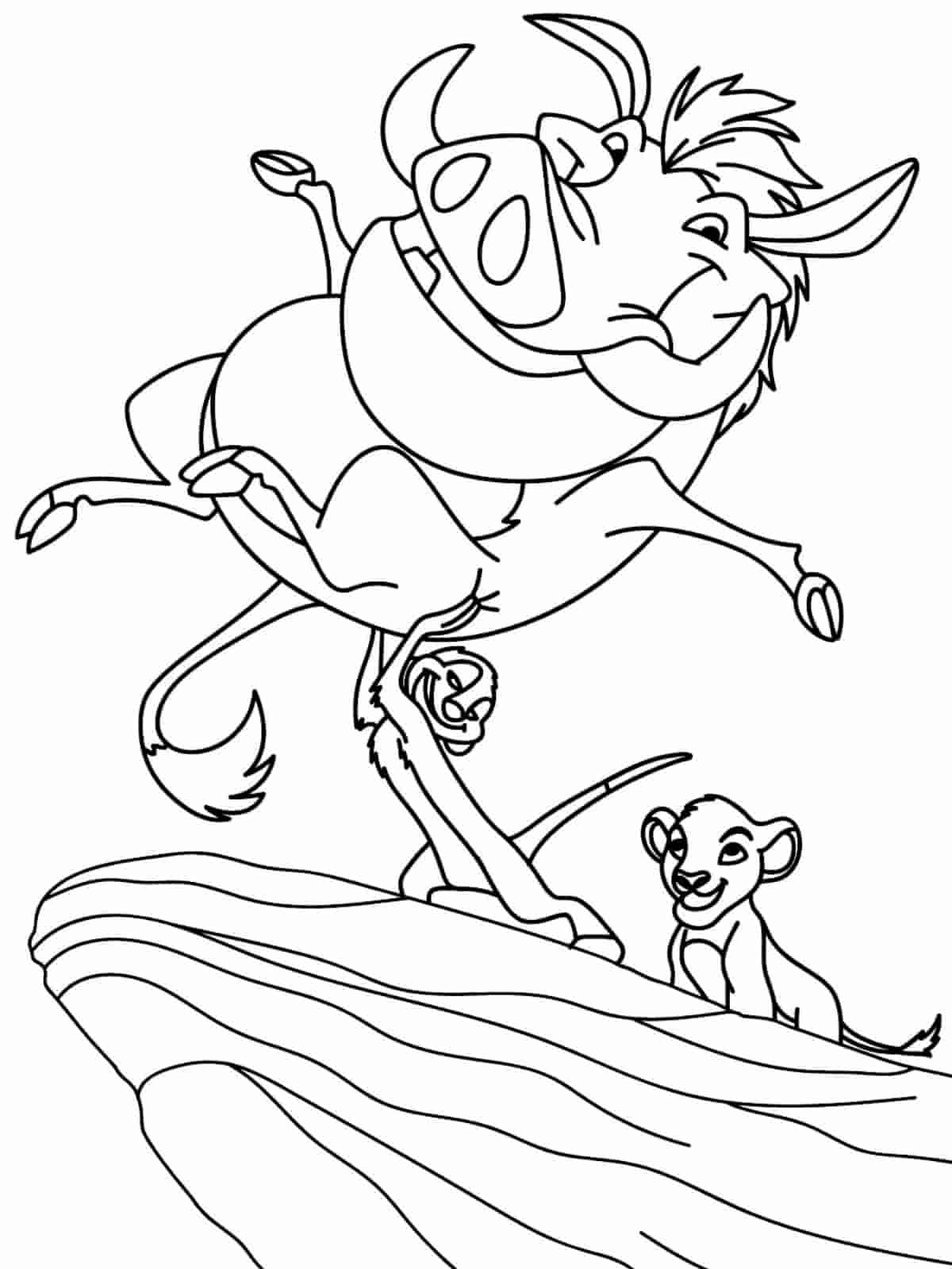 Lion King Coloring Pages