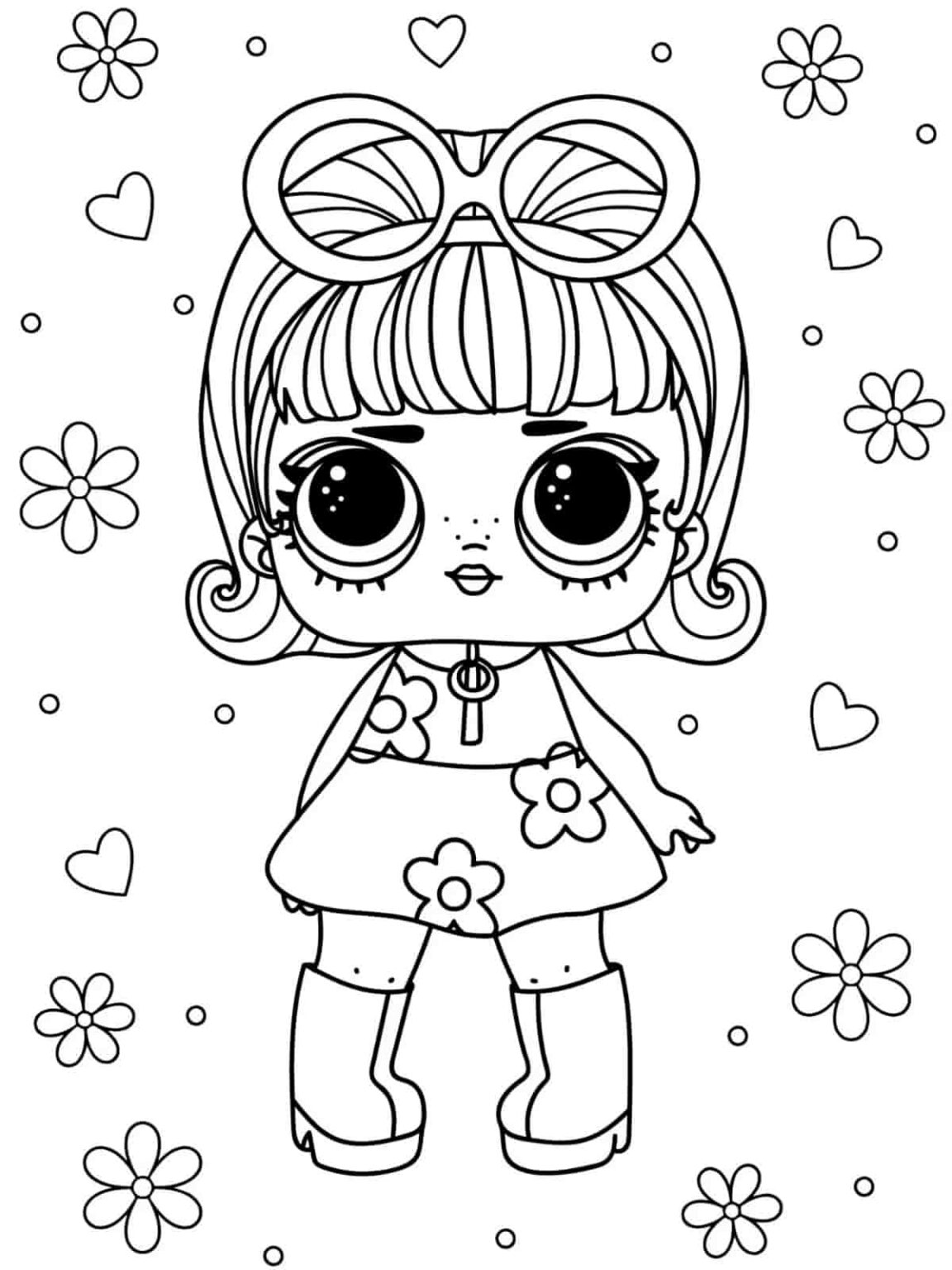 Free PDF LOL Surprise Dolls Coloring Pages 🎨💖 - Coloringpagesforkids.net