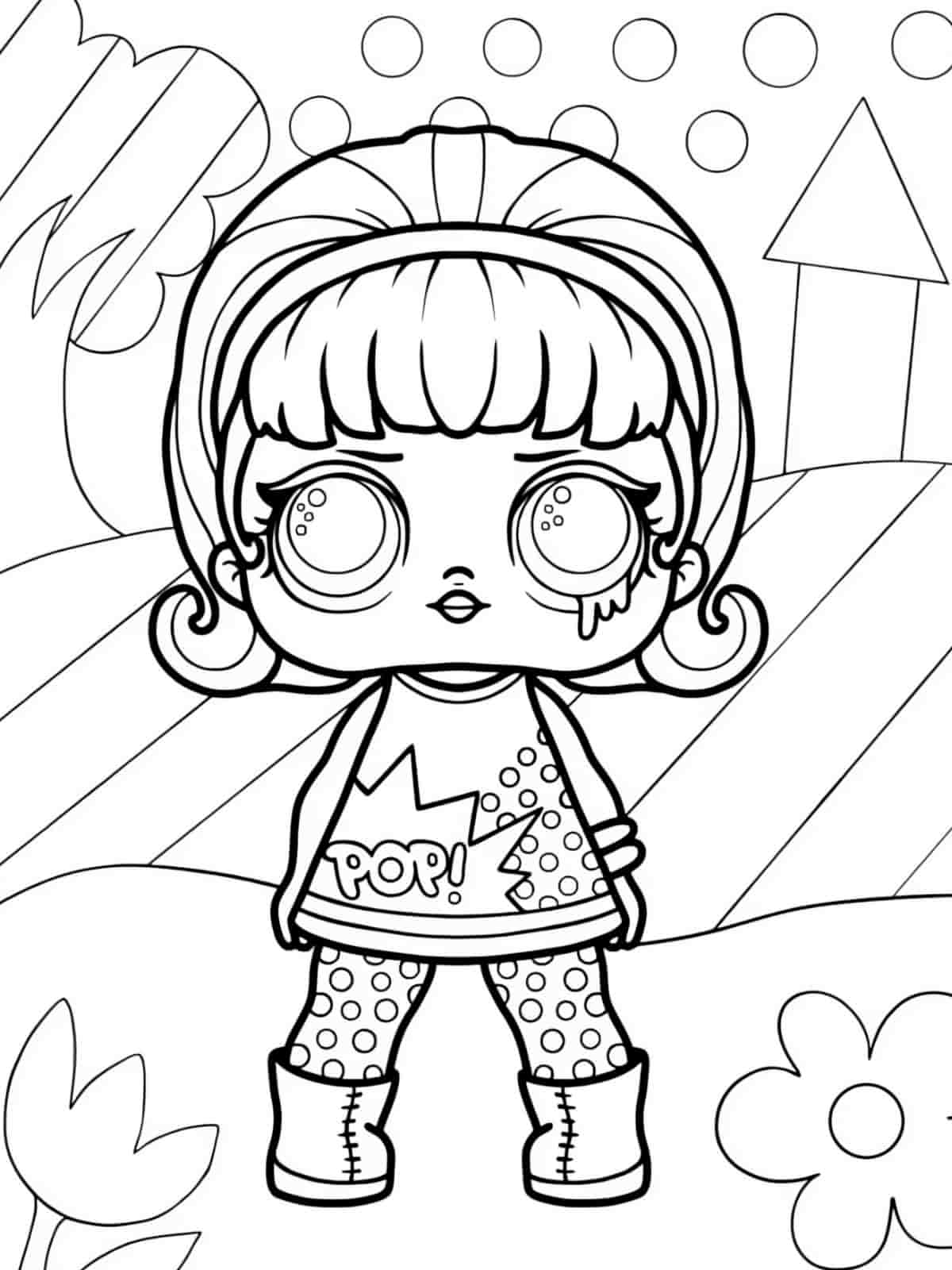 Lol Surprise Fancy Coloring Pages