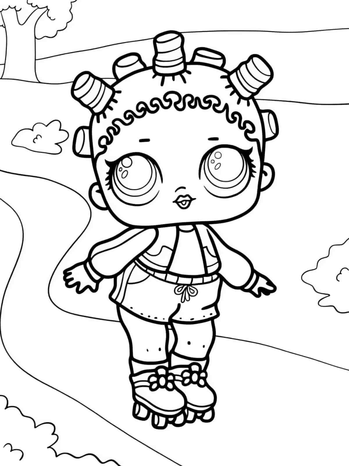 Lol Surprise Fashion Show Coloring Pages