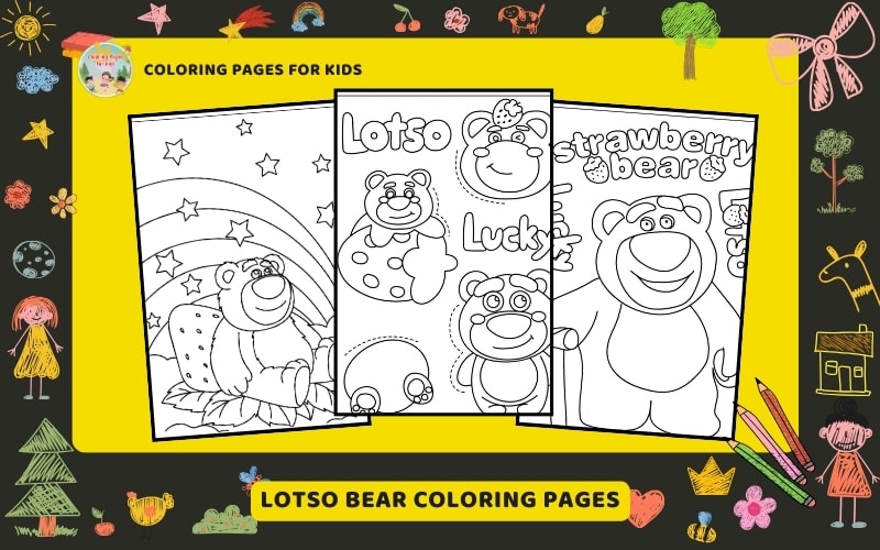 Lotso Coloring Pages Featured Image Min