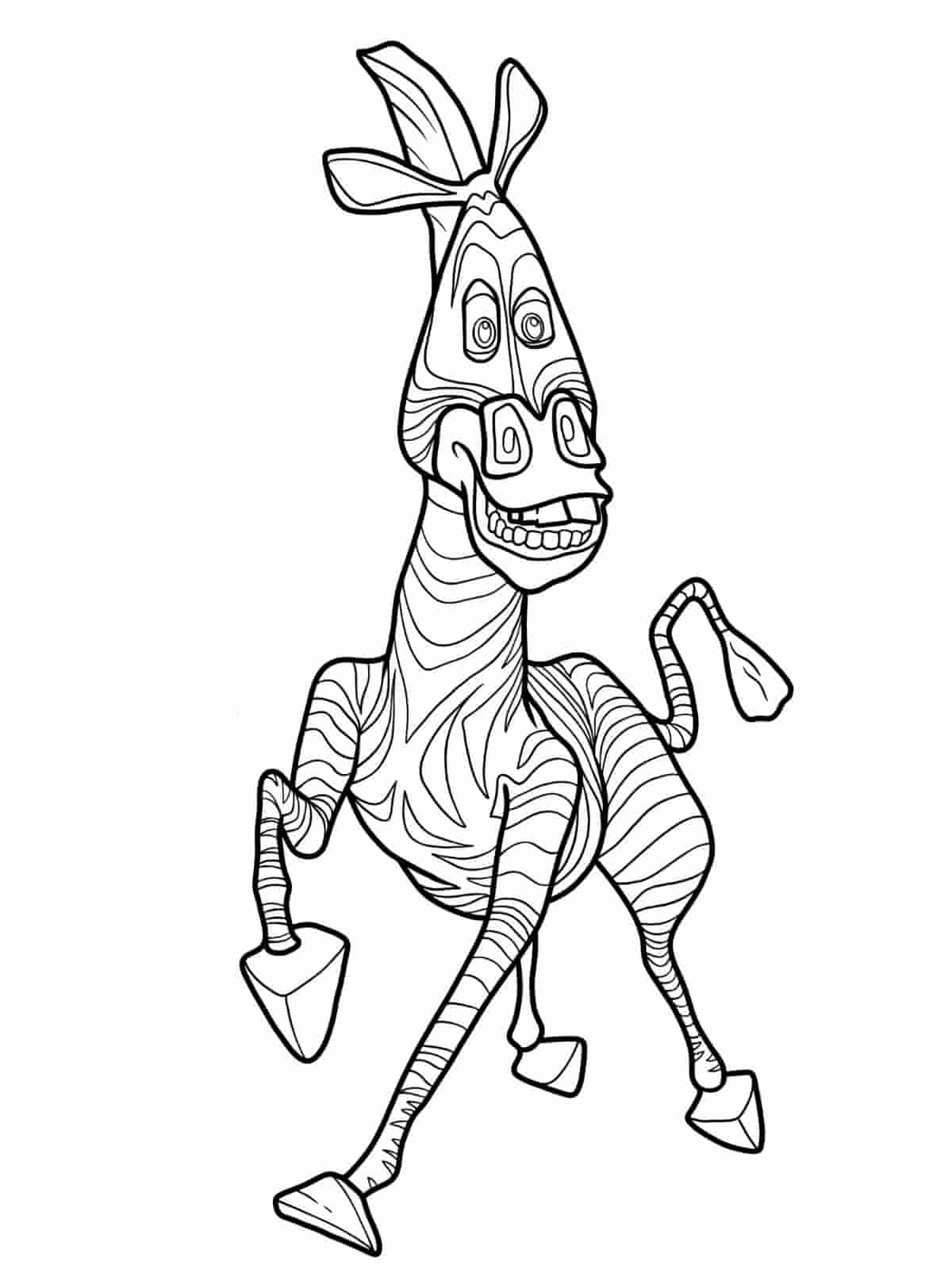 Madagascar Coloring Pages For Kids