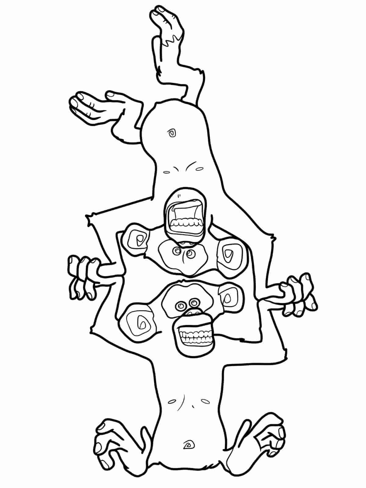 Madagascar Coloring Pages For Teenagers