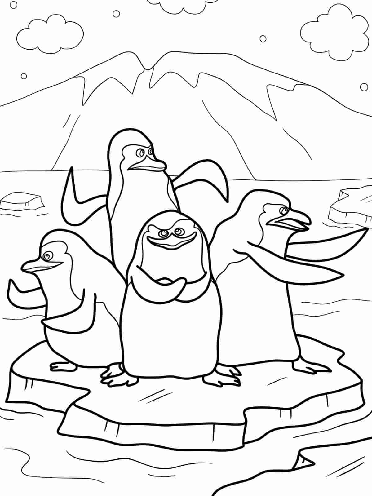 Madagascar Coloring Pages With Jungle Adventures