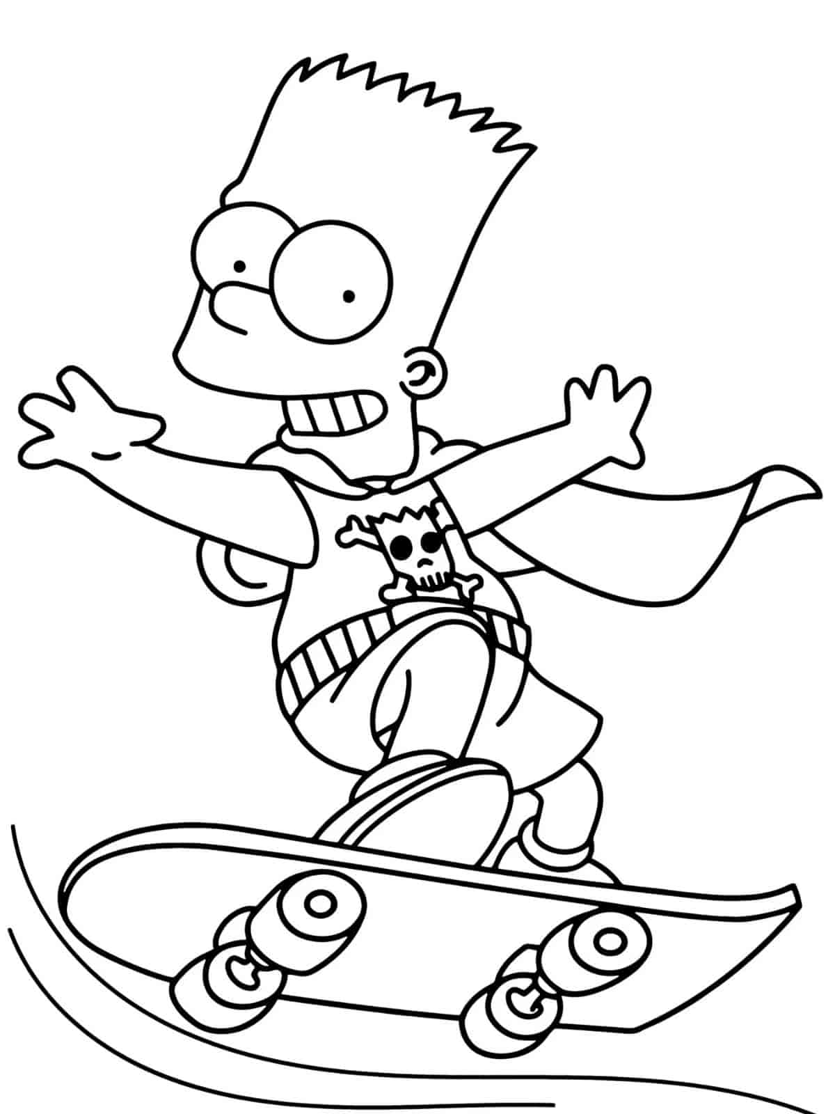 Maggie Simpson Coloring Pages