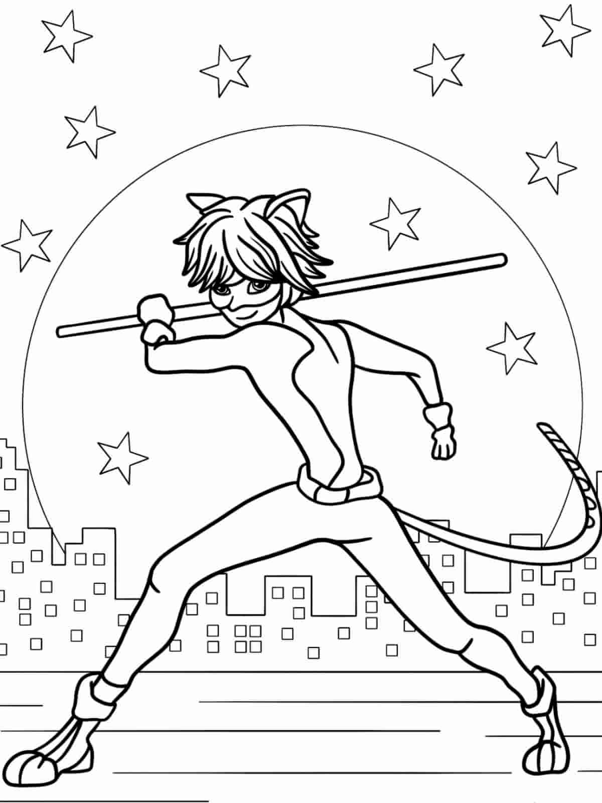 Miraculous Ladybug And Friends Coloring Pages