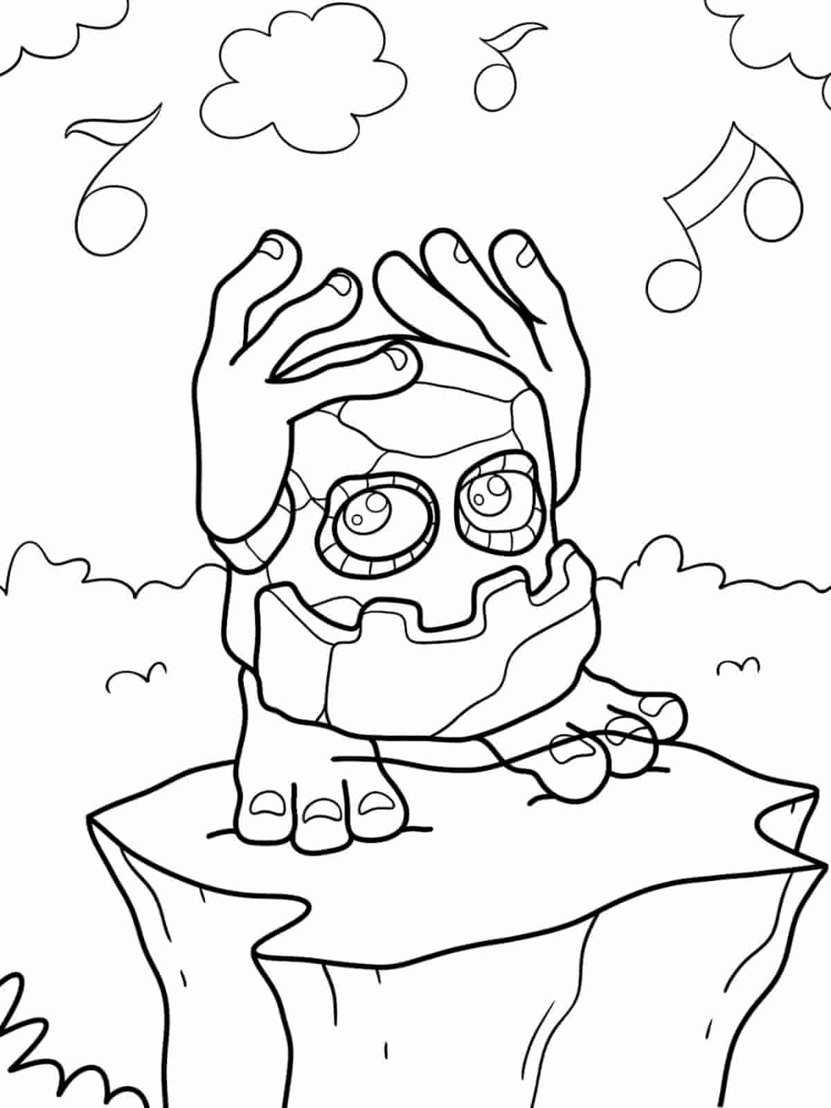 My Singing Monsters Rare Coloring Pages