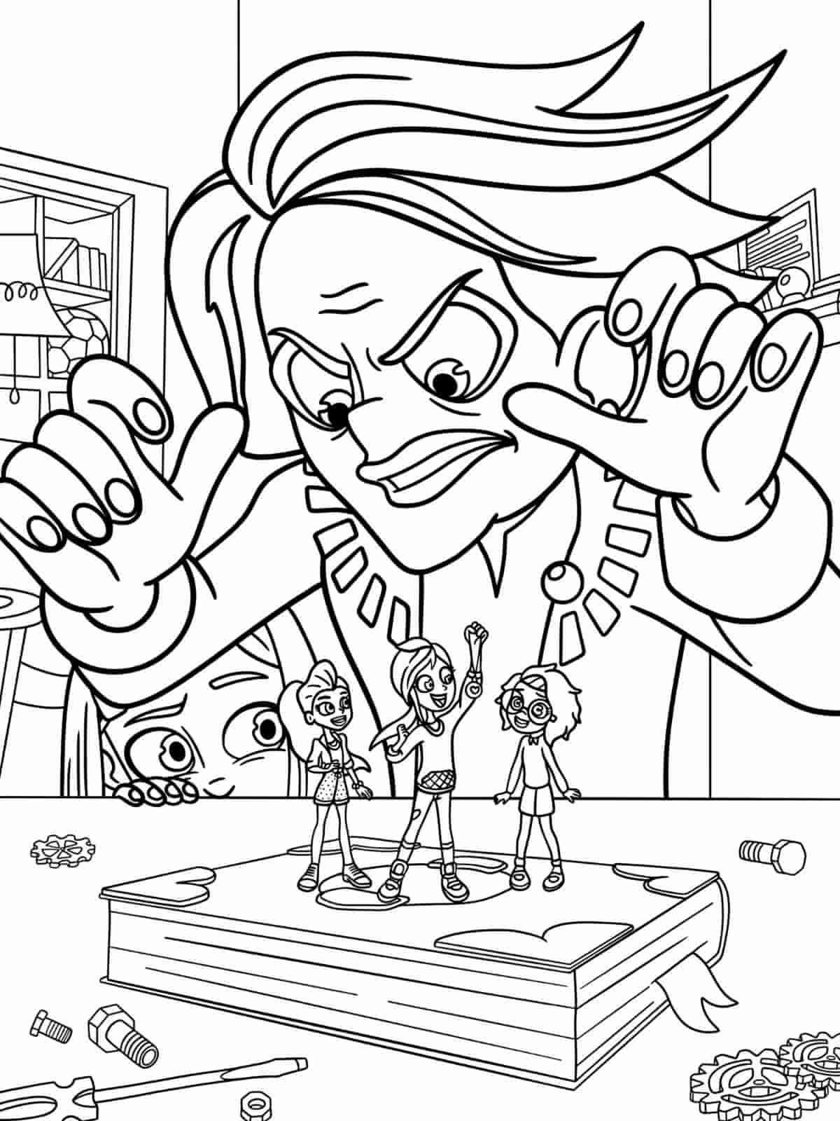 Polly Pocket Travel Coloring Pages