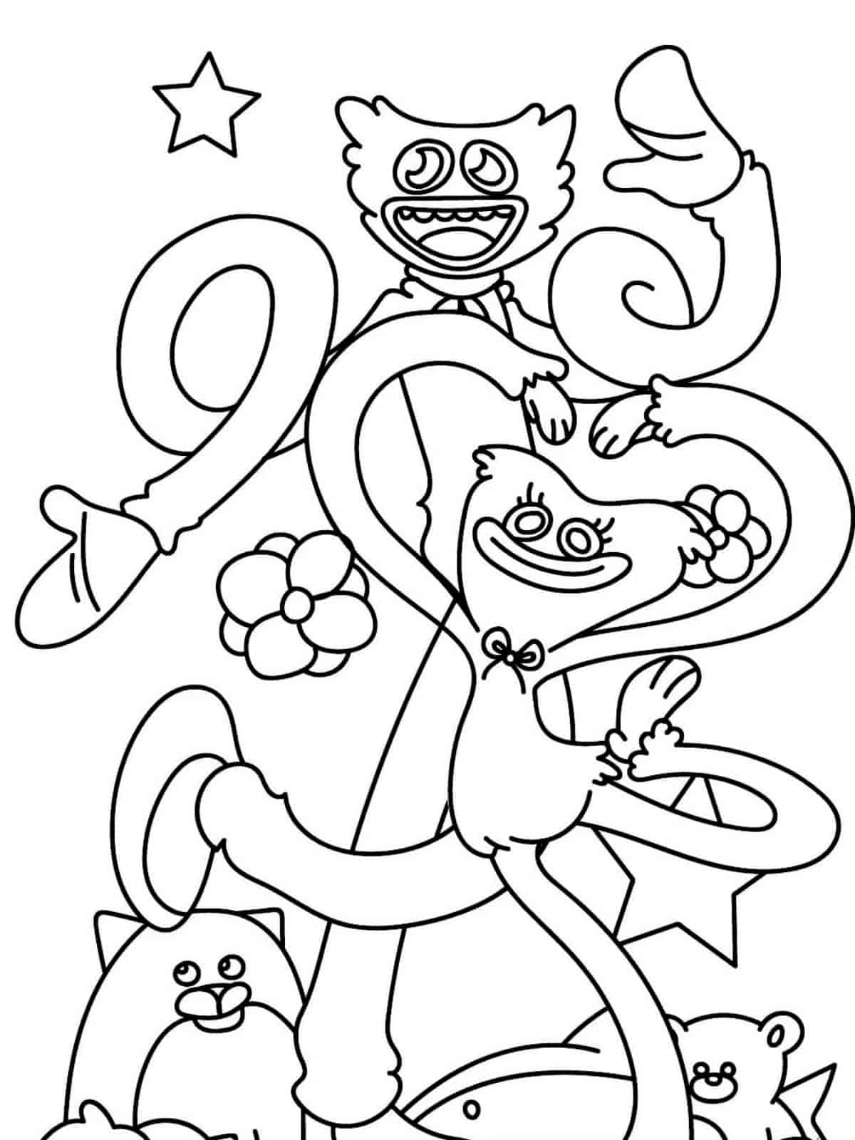 Printable Kissy Missy Coloring Pages Pdf