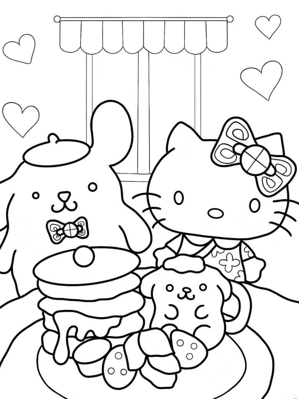 25+ Free Pompompurin Coloring Pages For Kids 🎨🧡 - Coloringpagesforkids.net