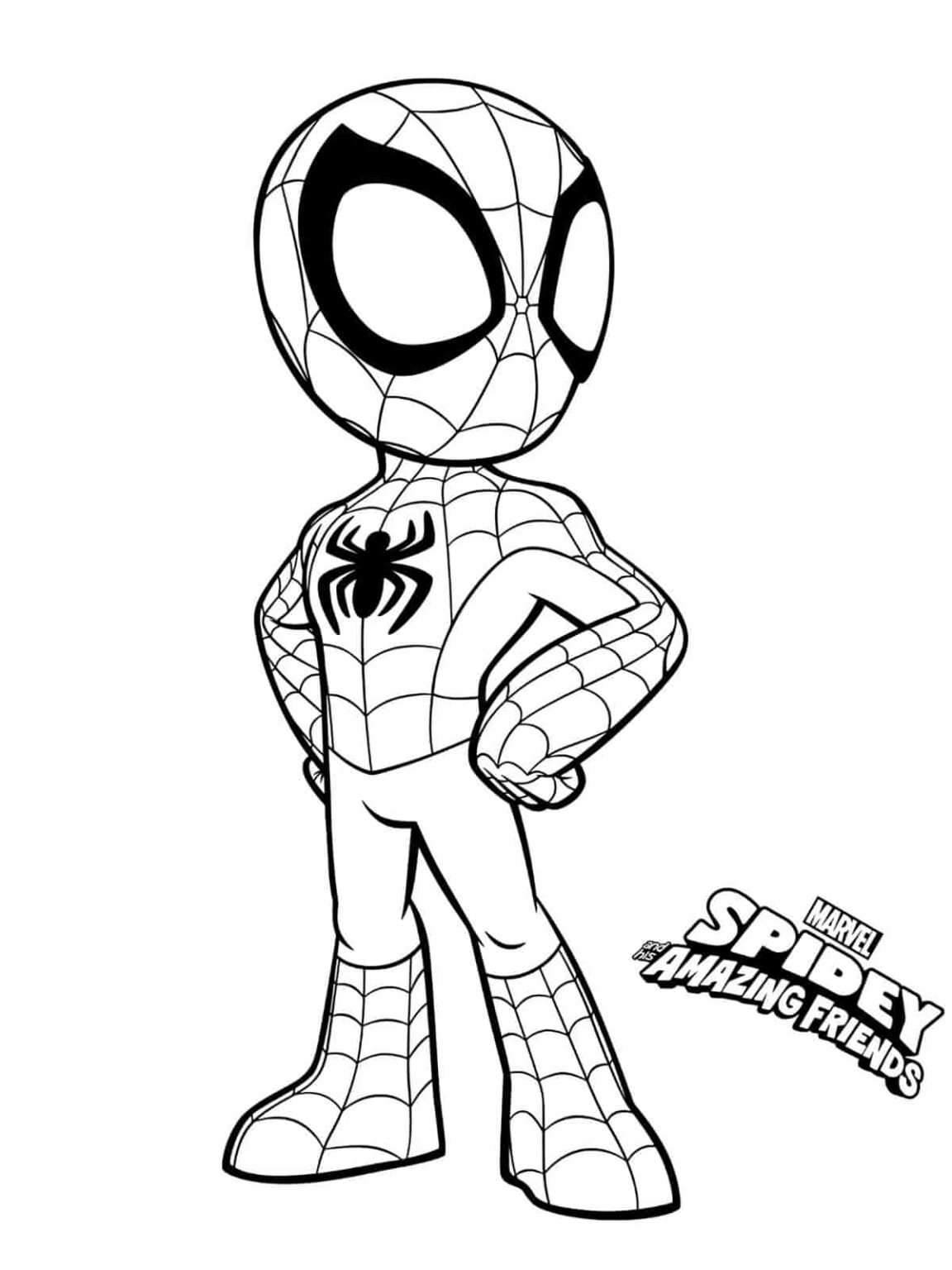 30+ Spidey and His Amazing Friends Coloring Pages 🎨🕸️