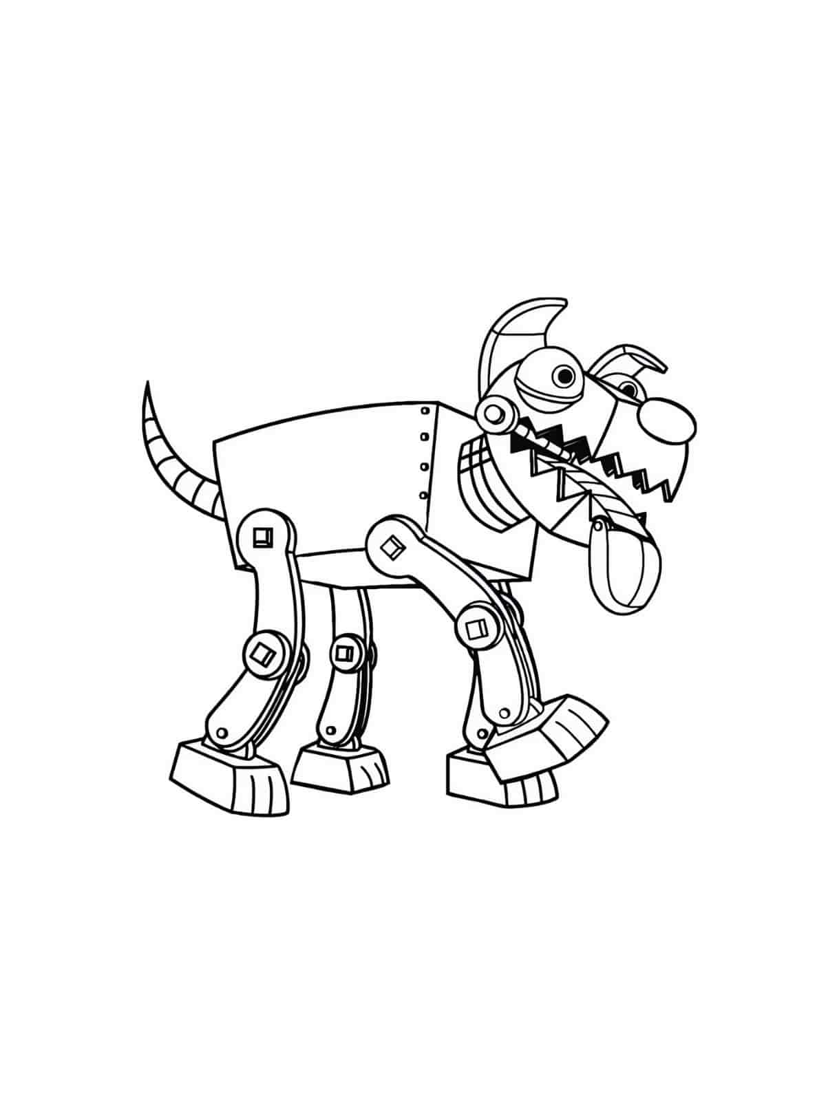 Robot Tool Coloring Pages