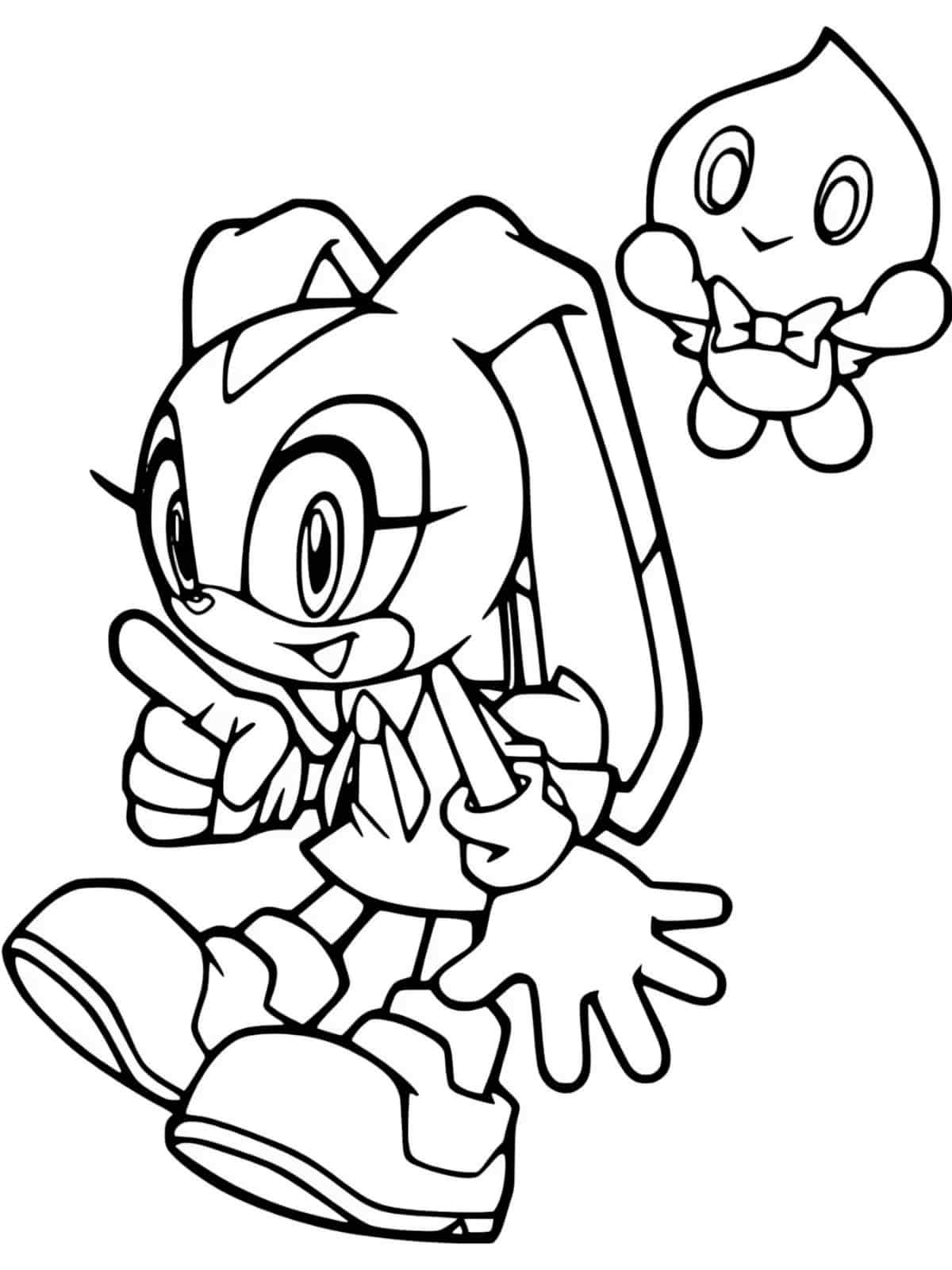 Rouge The Bat Coloring Pages