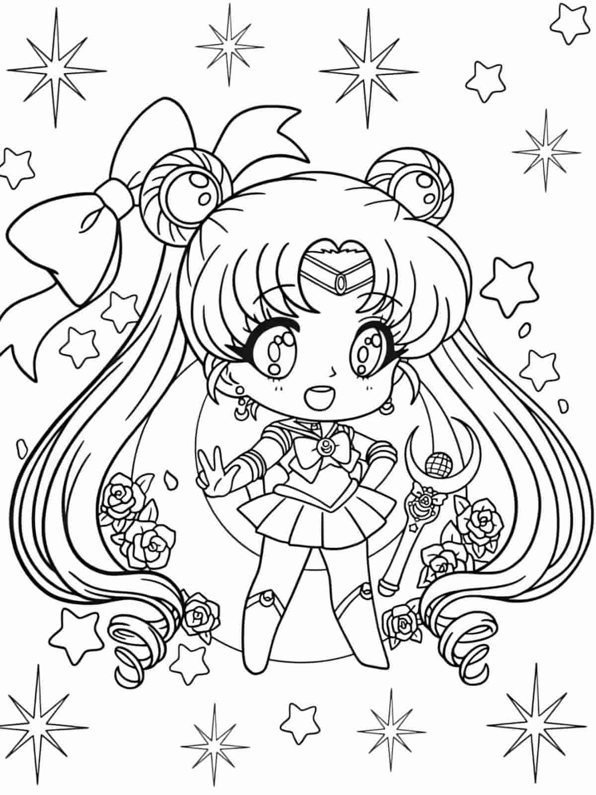 Sailor Moon Villains Coloring Pages