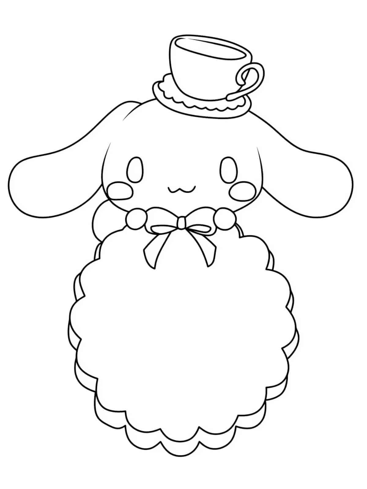 Sanrio Cinnamoroll Coloring Pages