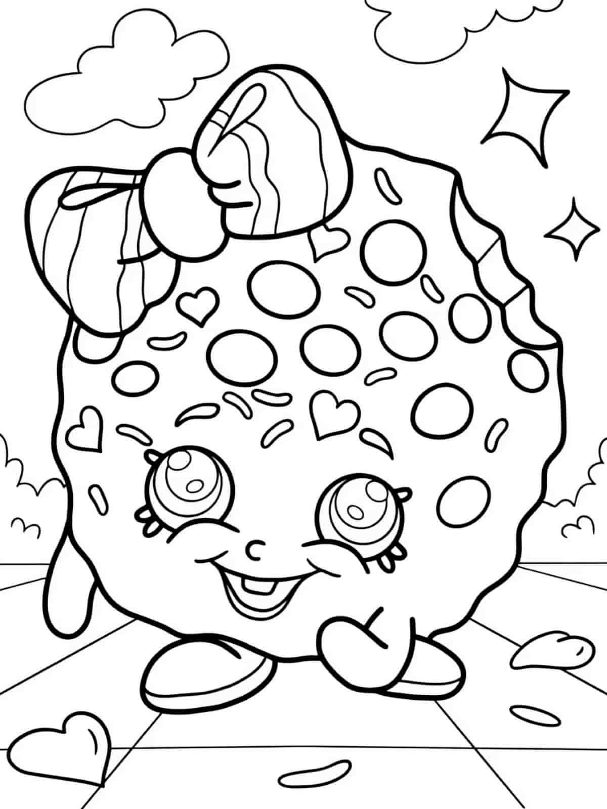 Shopkins Petkins Coloring Pages For Kids