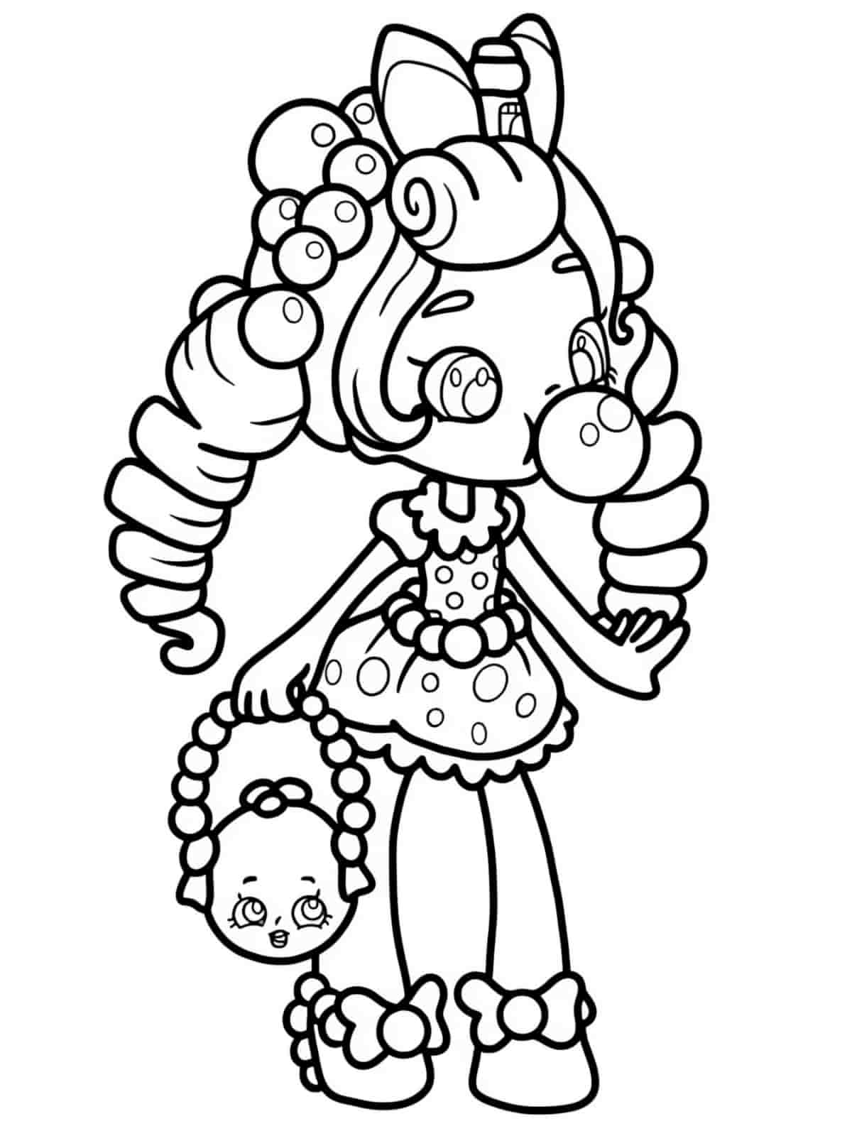 Shopkins Special Edition Coloring Pages For Kids