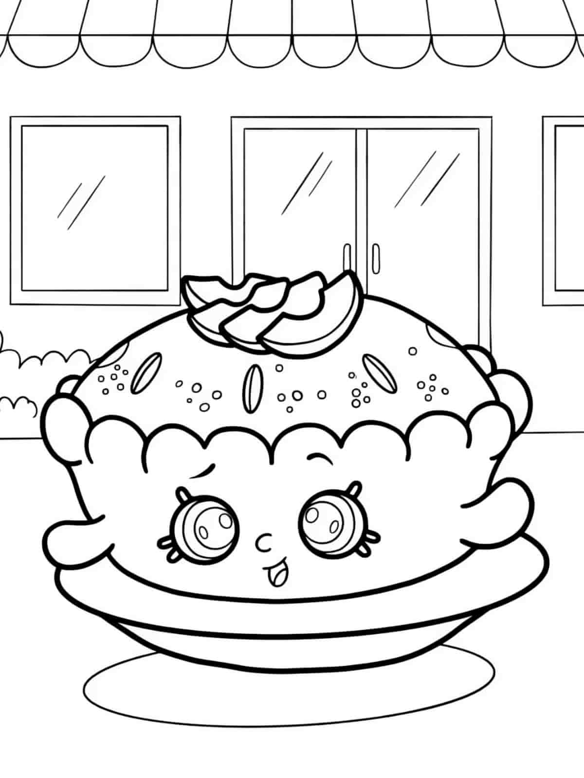 Shopkins With Friends Coloring Pages For Kids