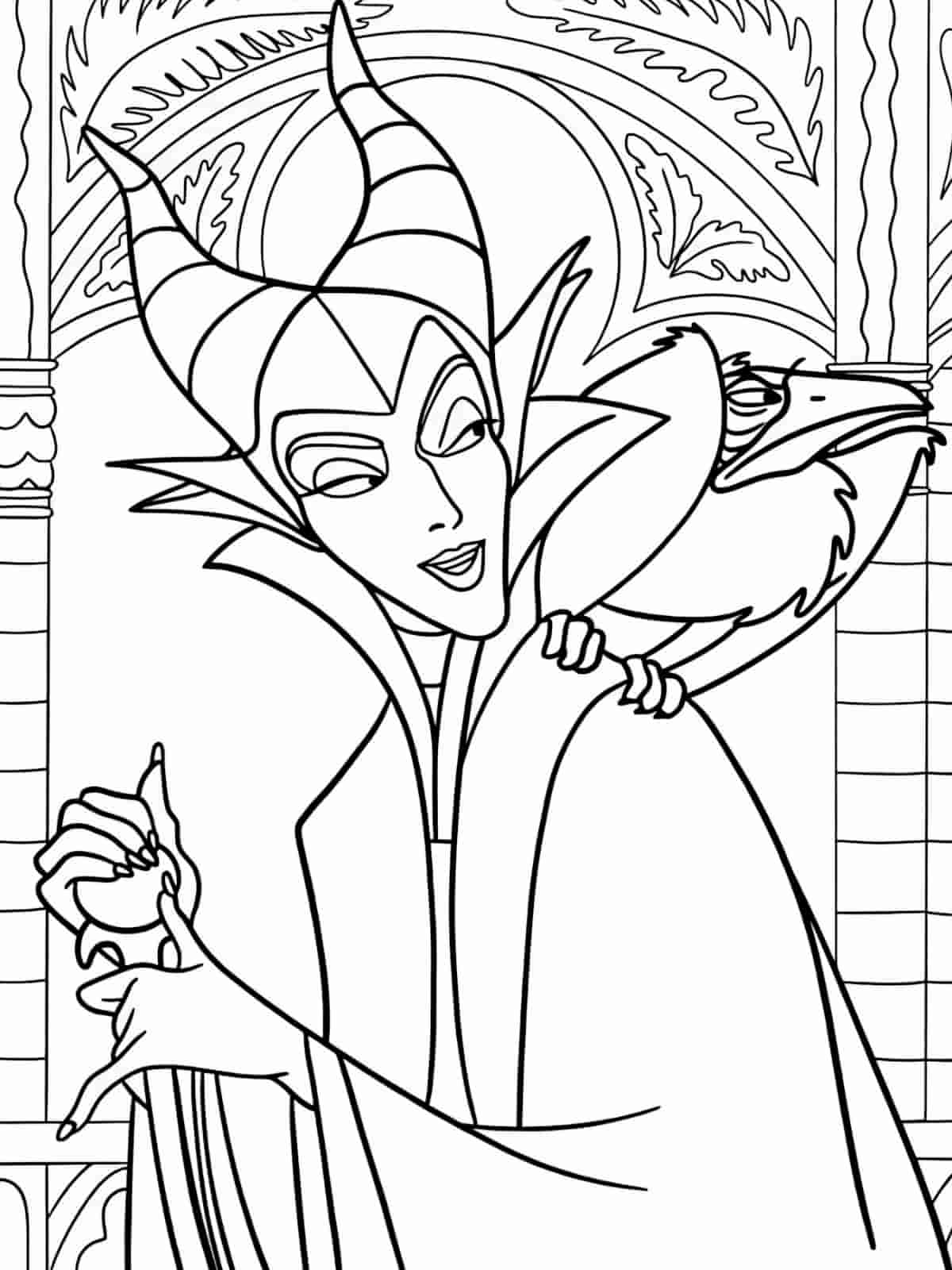 Sleeping Beauty Coloring Pages With Magic