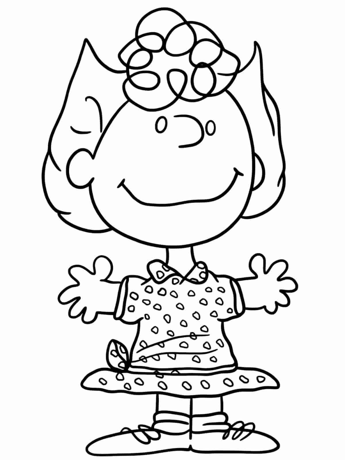 Snoopy Superhero Coloring Pages