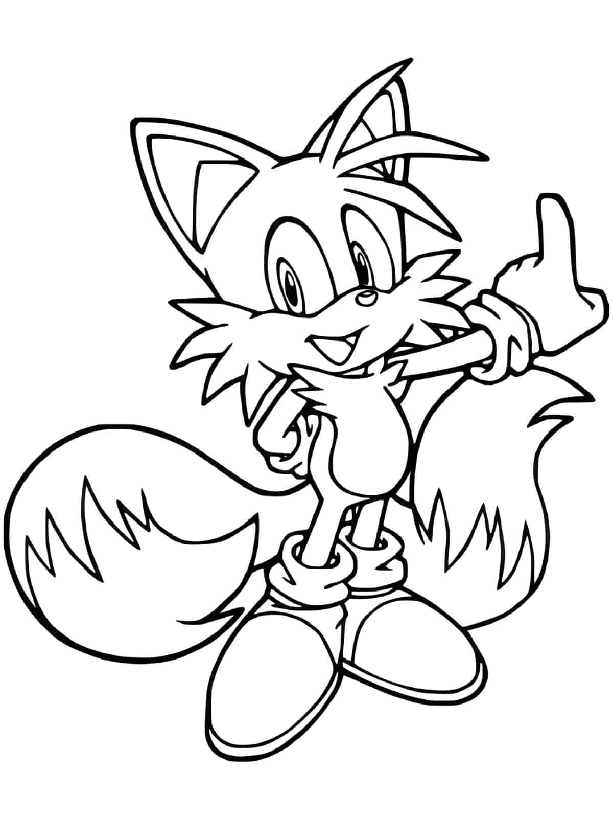 Sonic The Hedgehog Coloring Pages