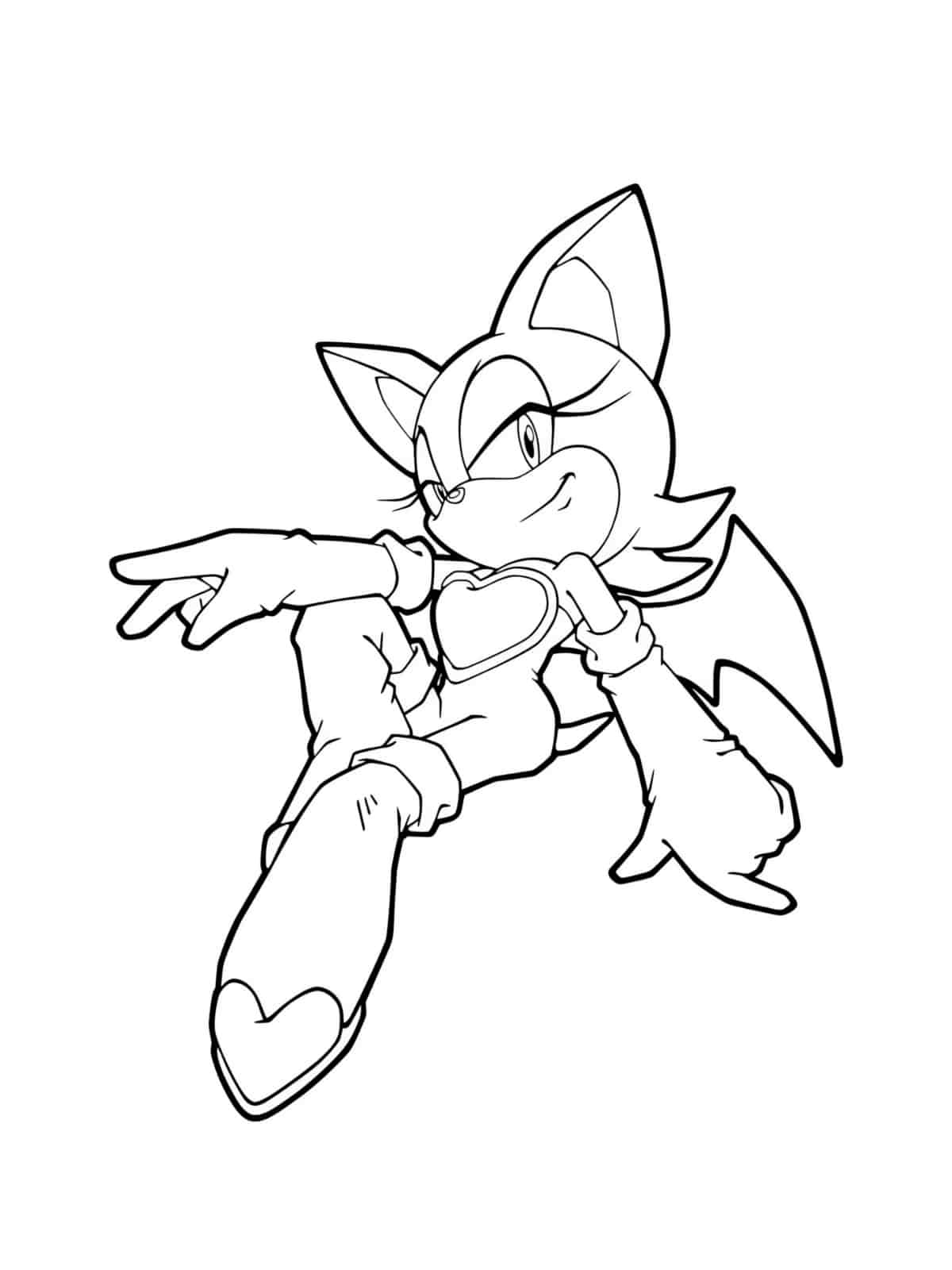 Sonic The Hedgehog Saving The World Coloring Pages