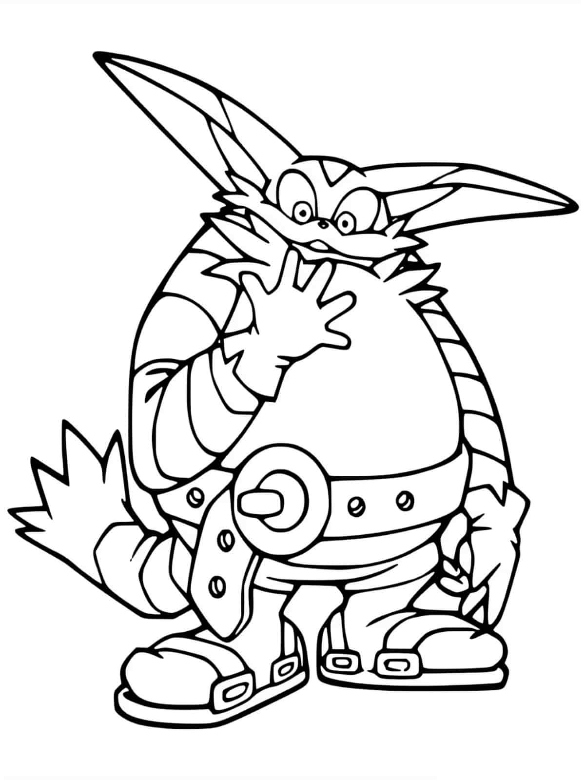 Sonic The Hedgehog Super Speed Coloring Pages