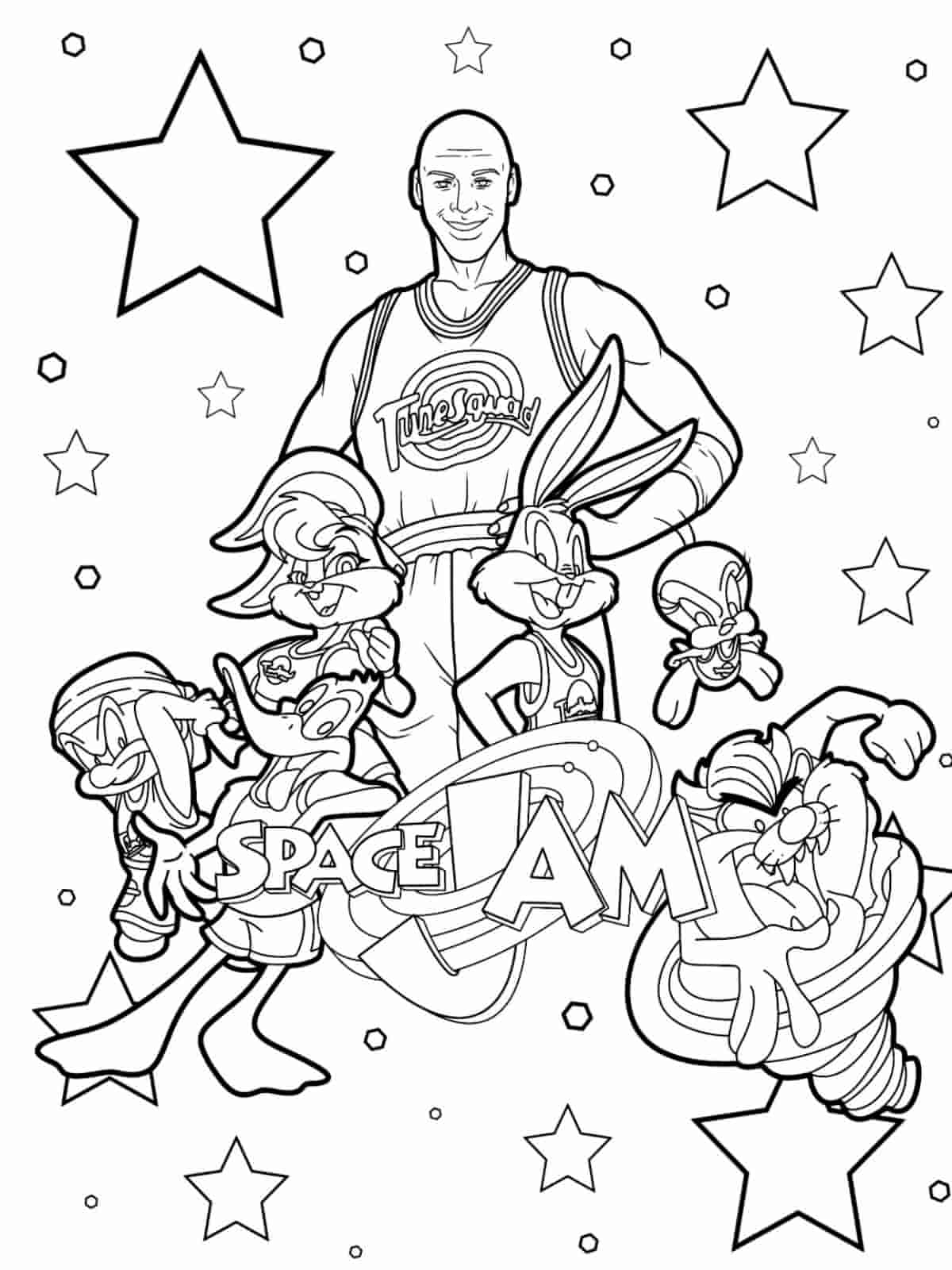 Space Jam Speedy Gonzales Coloring Pages