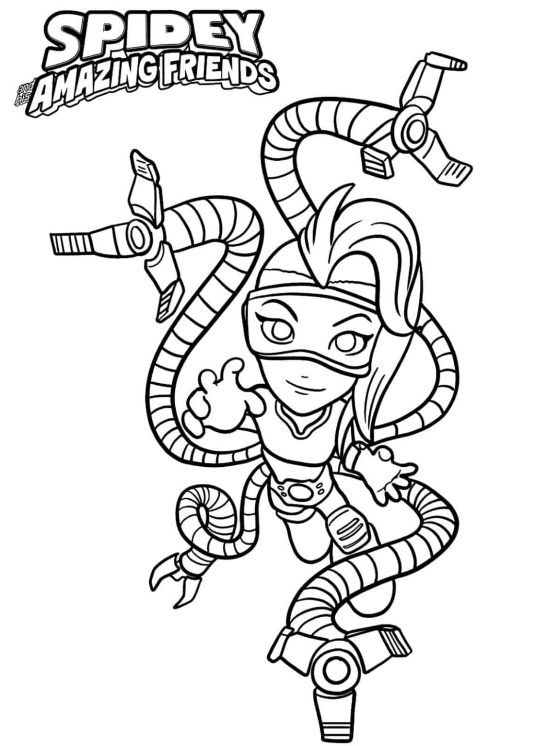 30 Spidey and His Amazing Friends - Spidey And His Amazing Friends Coloring Adventure 1152x1536 