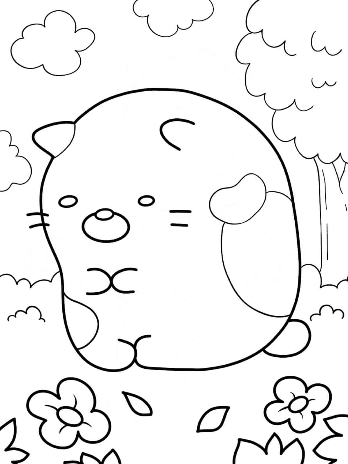 Sumikko Gurashi Coloring Sheets