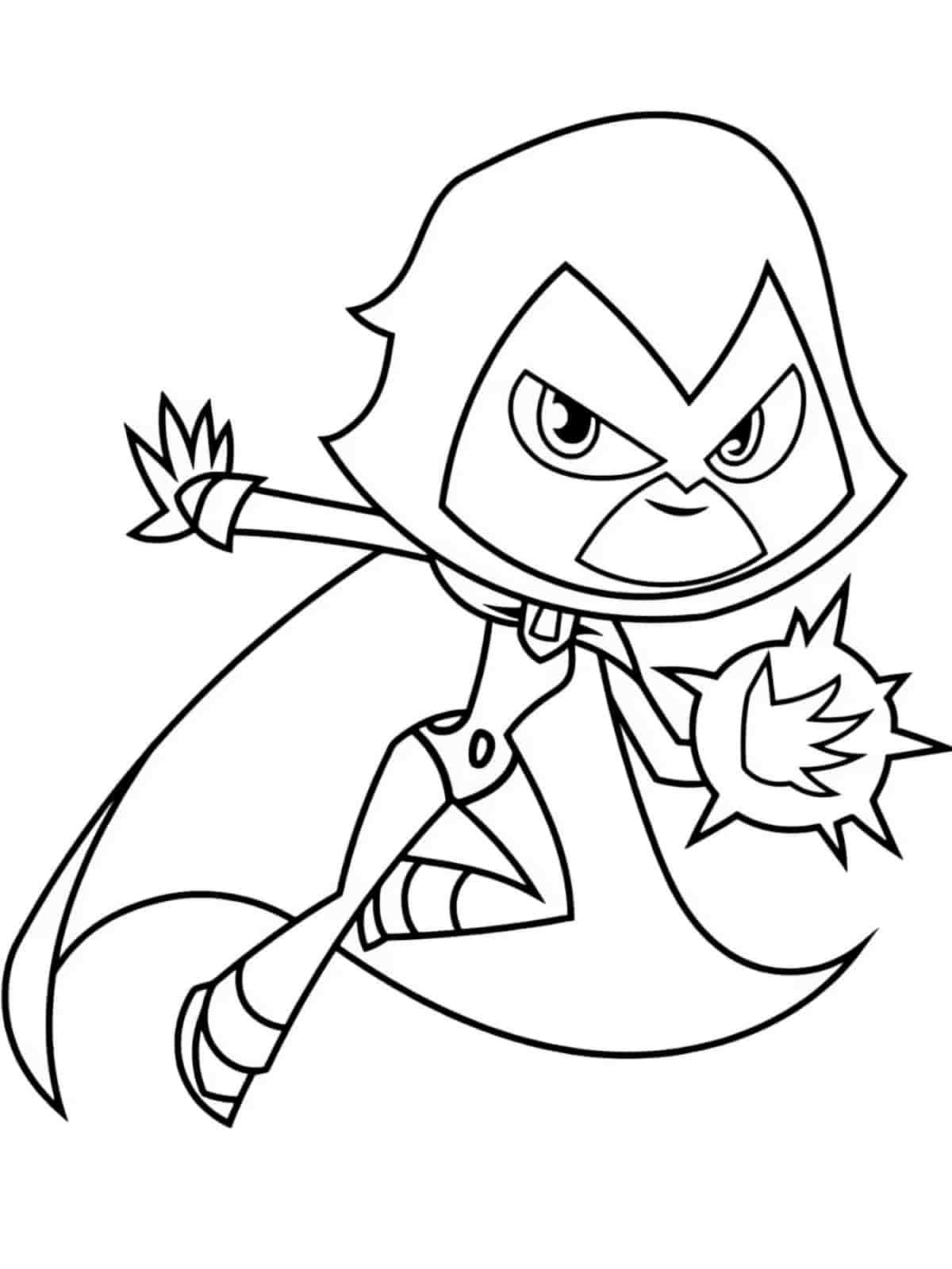 Teen Titans Go Episode Coloring Pages