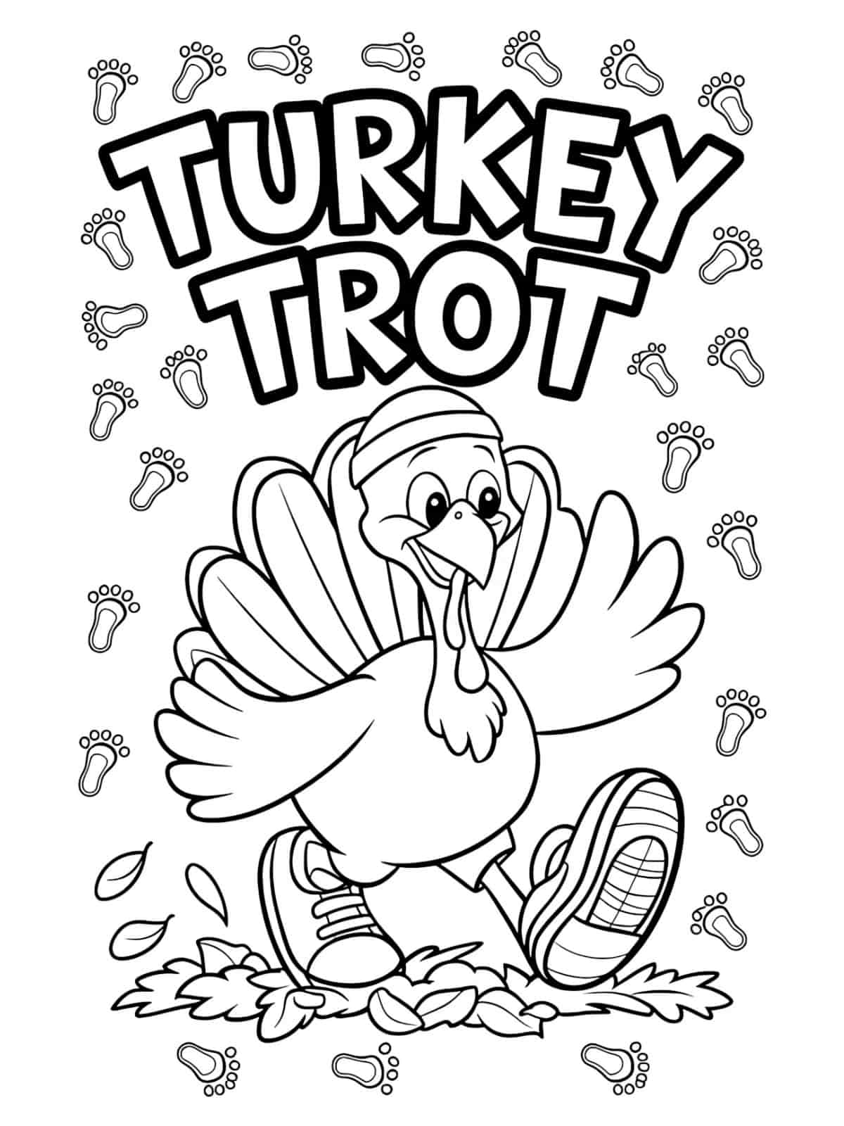 Thanksgiving Coloring Pages With Pumpkins And Turkeys