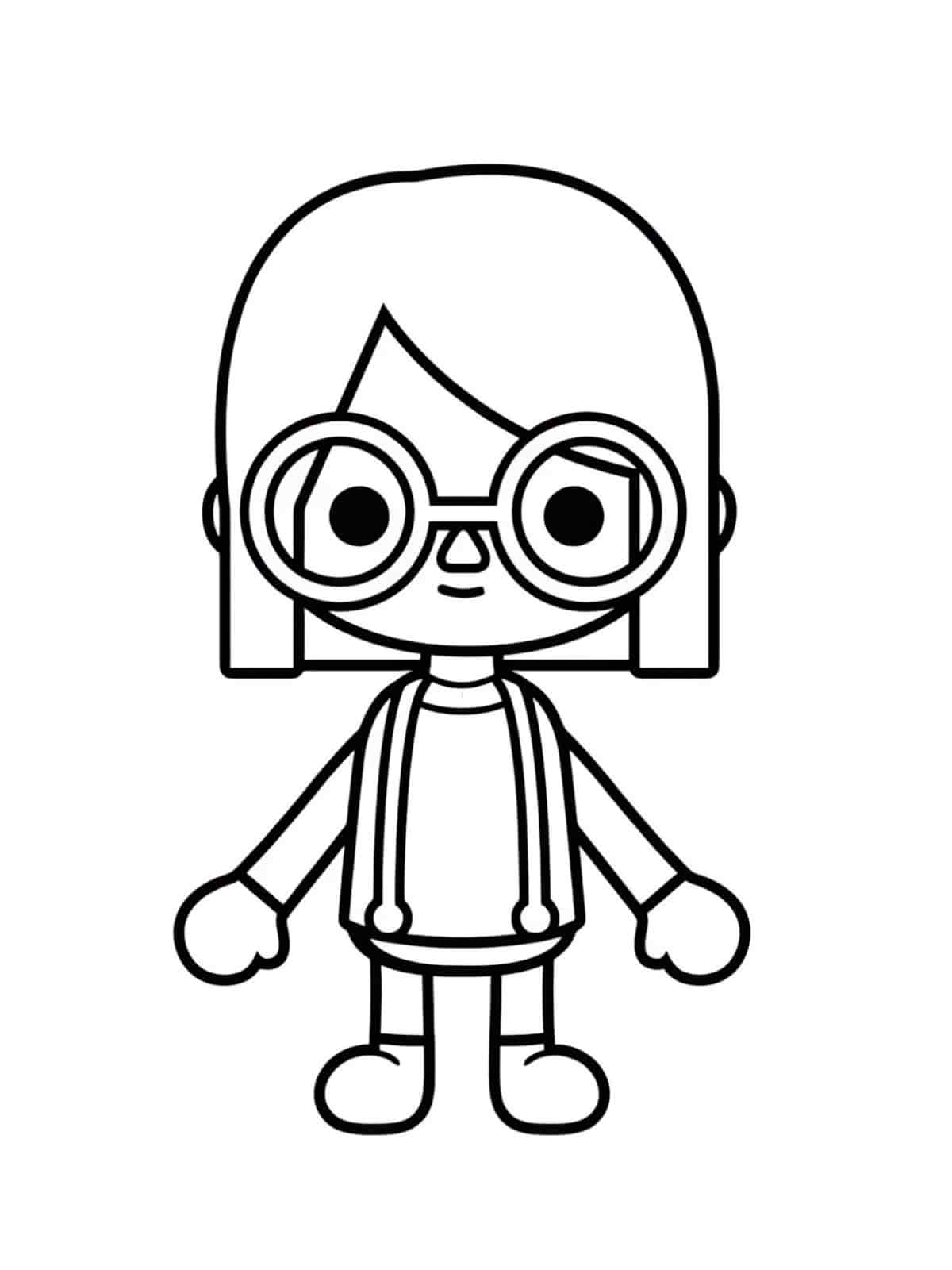 Toca Boca Coloring Pages For Creativity