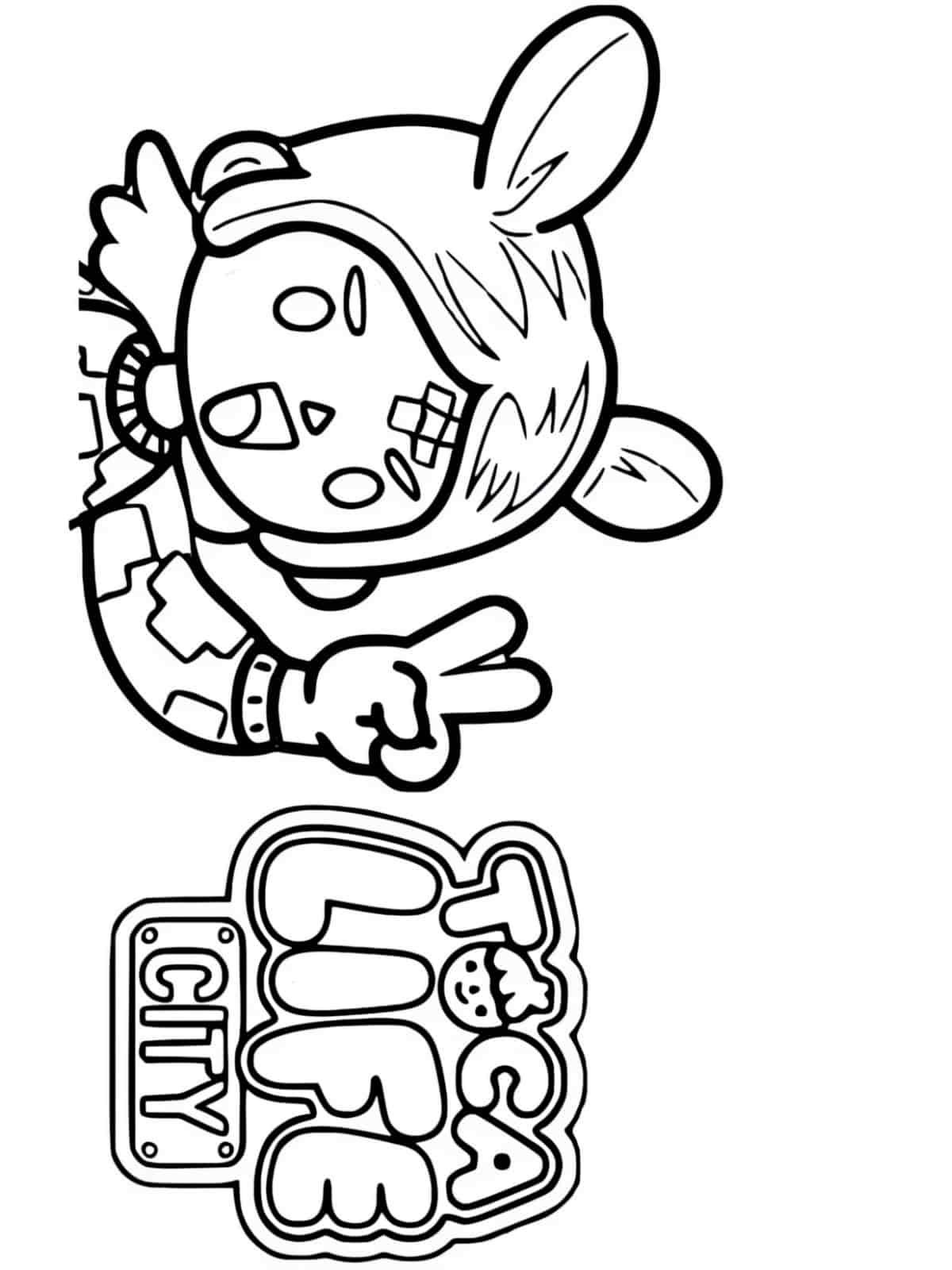 Toca Boca Coloring Pages For Fun