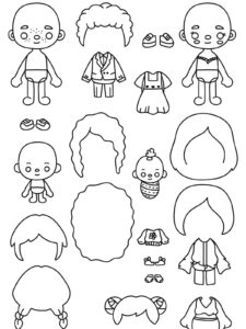 40+ Free Printable Toca Boca Coloring Pages 🎨🌈 - Coloringpagesforkids.net