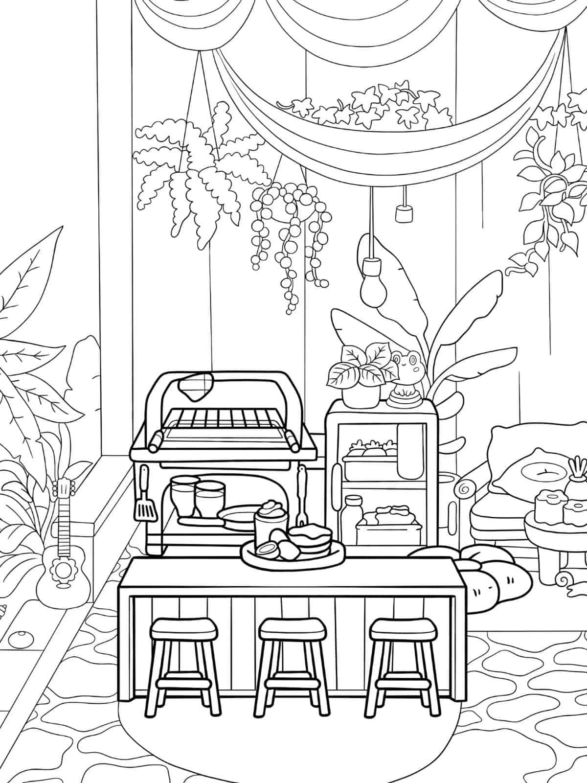 Toca Boca Creature Coloring Pages