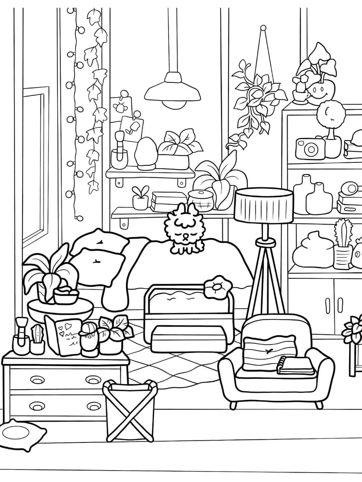 Toca Boca Life Coloring Pages