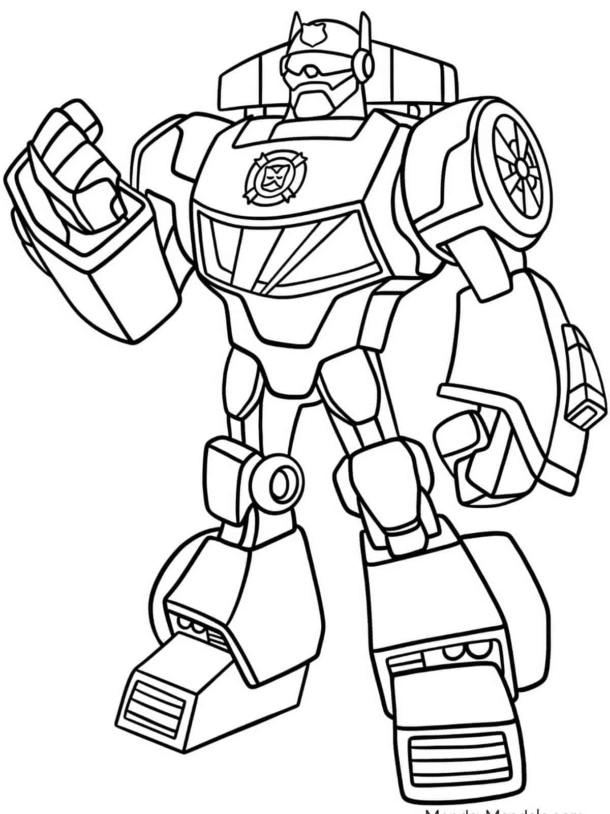 Transformer Coloring Pictures