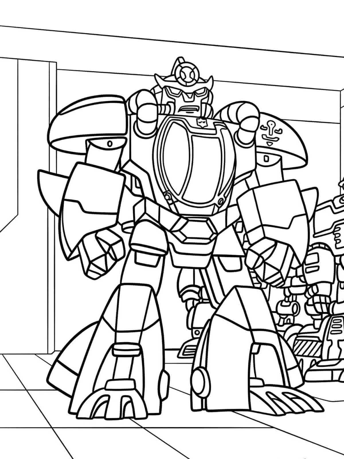 Transformer Coloring Printables