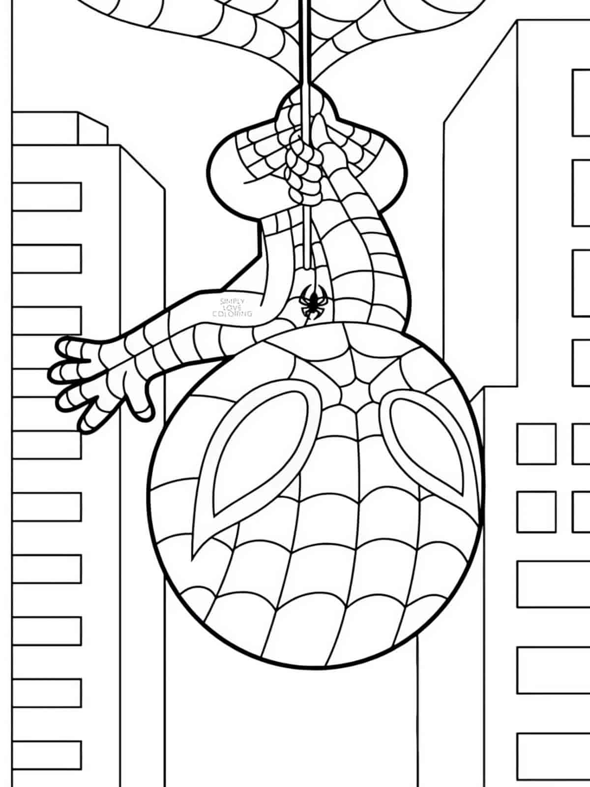 Web Warriors Spidey And Friends Coloring