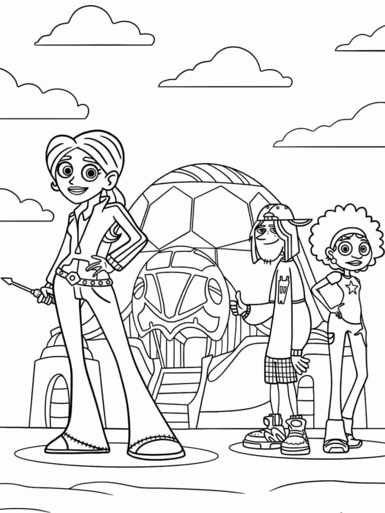 25+ Free PDF Wild Kratts Coloring Pages 🎨🐾 - Coloringpagesforkids.net